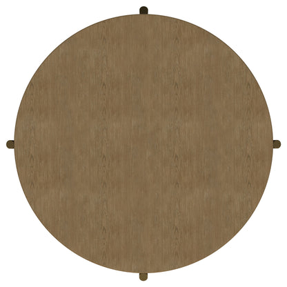 Benson - Round Table With Storage Shelf