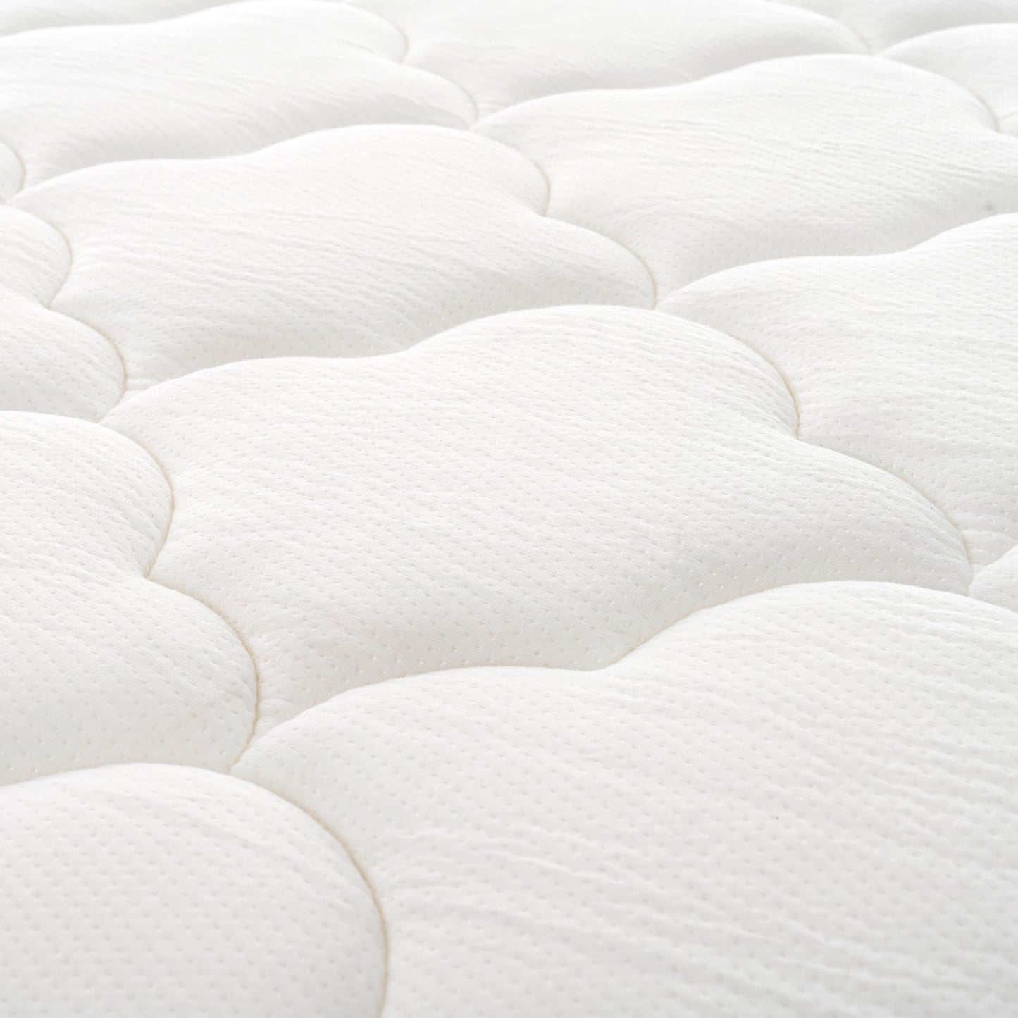 12" Hybrid Mattress With Pocket Coils And Memory Foam, Medium Firm