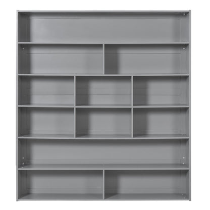 Bunk Bed With 2 Drawers And Multi Layer Cabinet