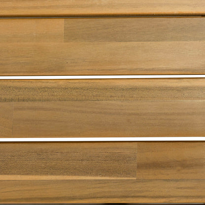 Classic Patio Dining Table, Acacia Wood - Light Teak