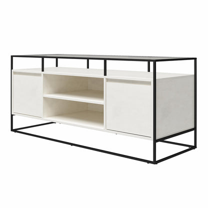 Camley - Media Console TV Stand - White