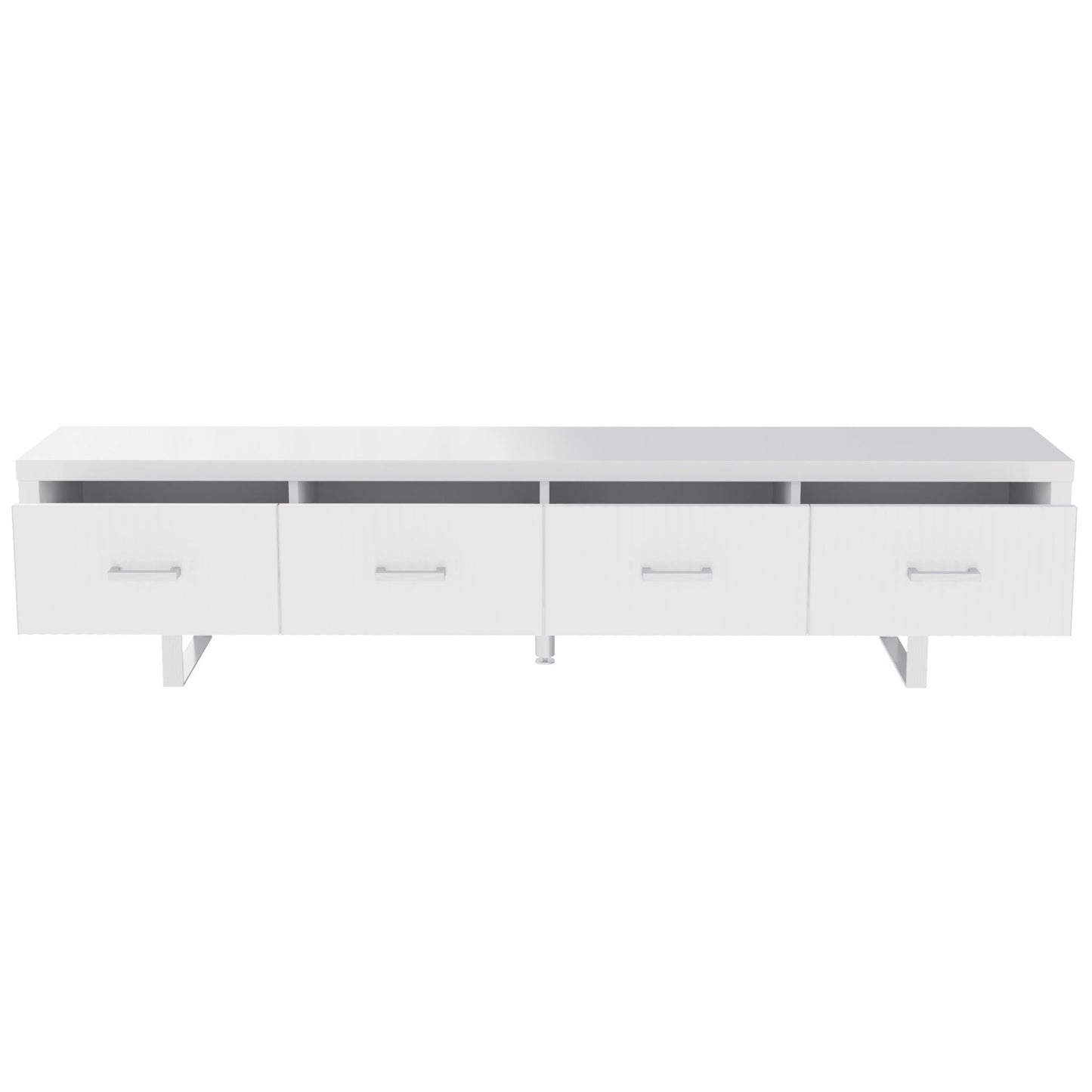 TV Stand With Slatted Drawers