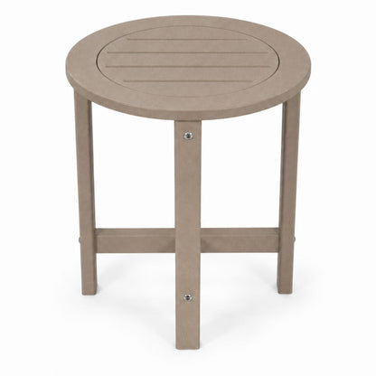 Round Outdoor Side Table