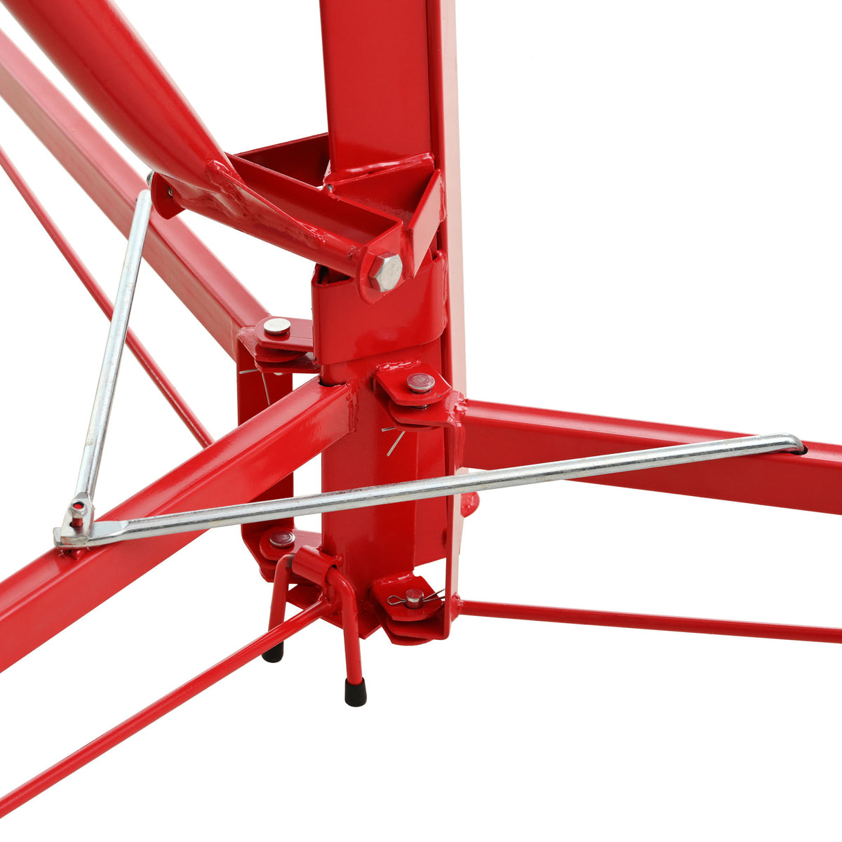 Drywall Lift Panel Hoist Jack Lifter With Caster Wheels And Telescopic Arm
