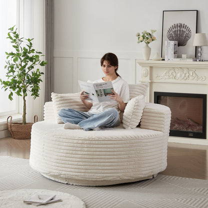 Swivel Chair With 360° Rotation For Living Room