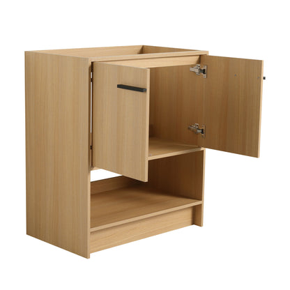 Modern Freestanding Bathroom Vanity With 2 Doors