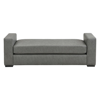 Ottoman With Unique Armrest Design For Living Spaces