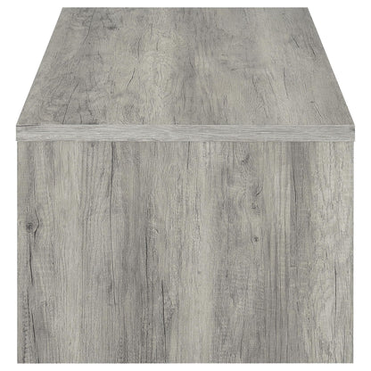 Nuberg - 2 Piece And End Table Set With Storage Drawers - Gray