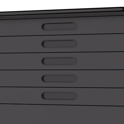 Rolling Tool Cabinet Heavy Duty Garage Storage With Lockable Doors & Drawers