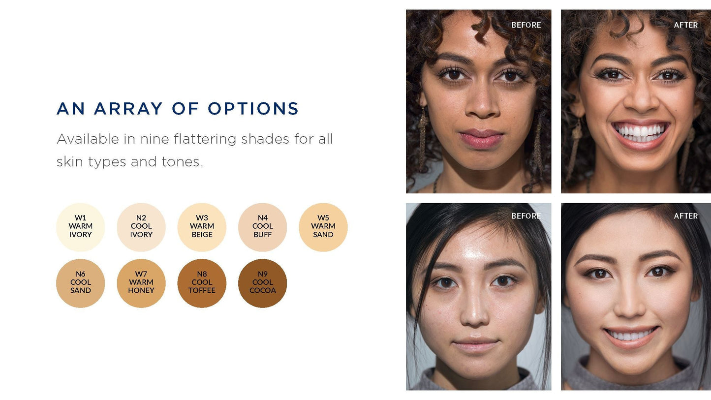 NV Perfecting Mist FOUNDATION Buildable Coverage Professional Airbrush Makeup with Plant-based Stem cell Polypeptides