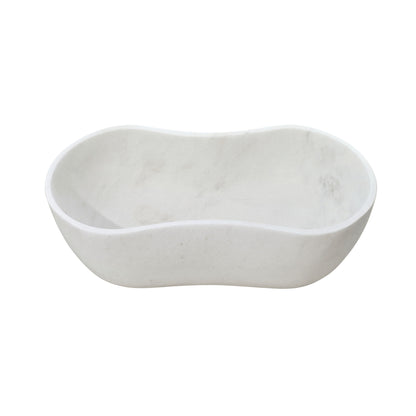 Bathroom Vessel Sink With Wavy Design