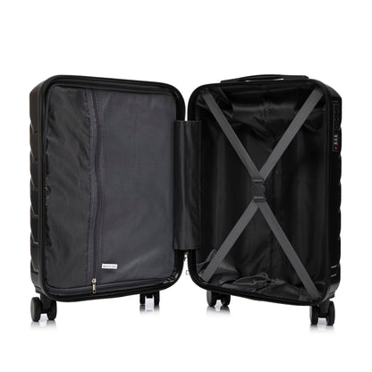 Hard Shell Travel Luggage With Scratch Resistant Surface