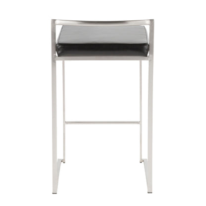 Fuji - Elegant Design Contemporary Stackable Counter Stool