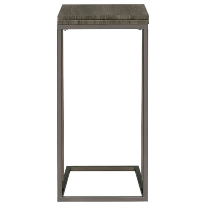 Mortimer - Snack Table With Expandable Top - Gray