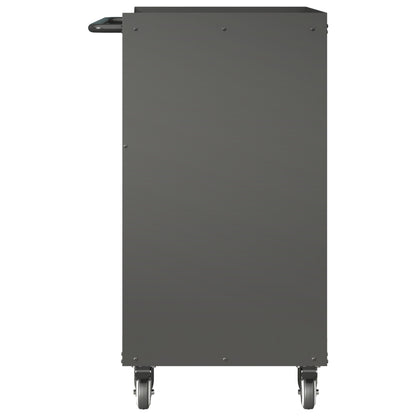 Heavy Duty Metal Storage Cabinet With Wheels 3 Drawer Tool Cabinet For Garage, Office, And Home Organizer Solutions