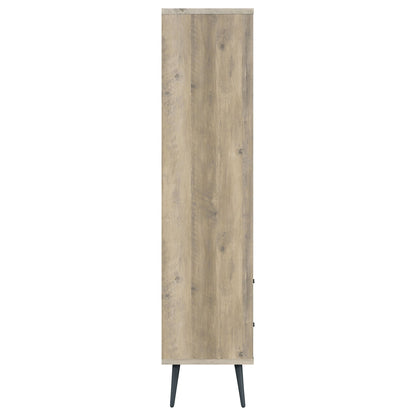 Minerva - 3 Shelf Bookcase With Drawers - Natural