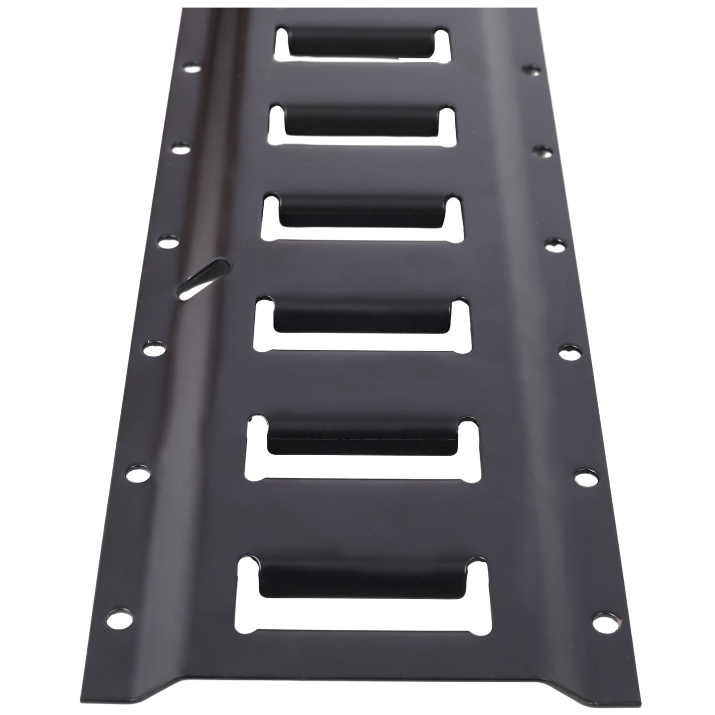 12 Pieces E Track Tie-Down Rail Kit For Trucks, Vans, Garages - Black