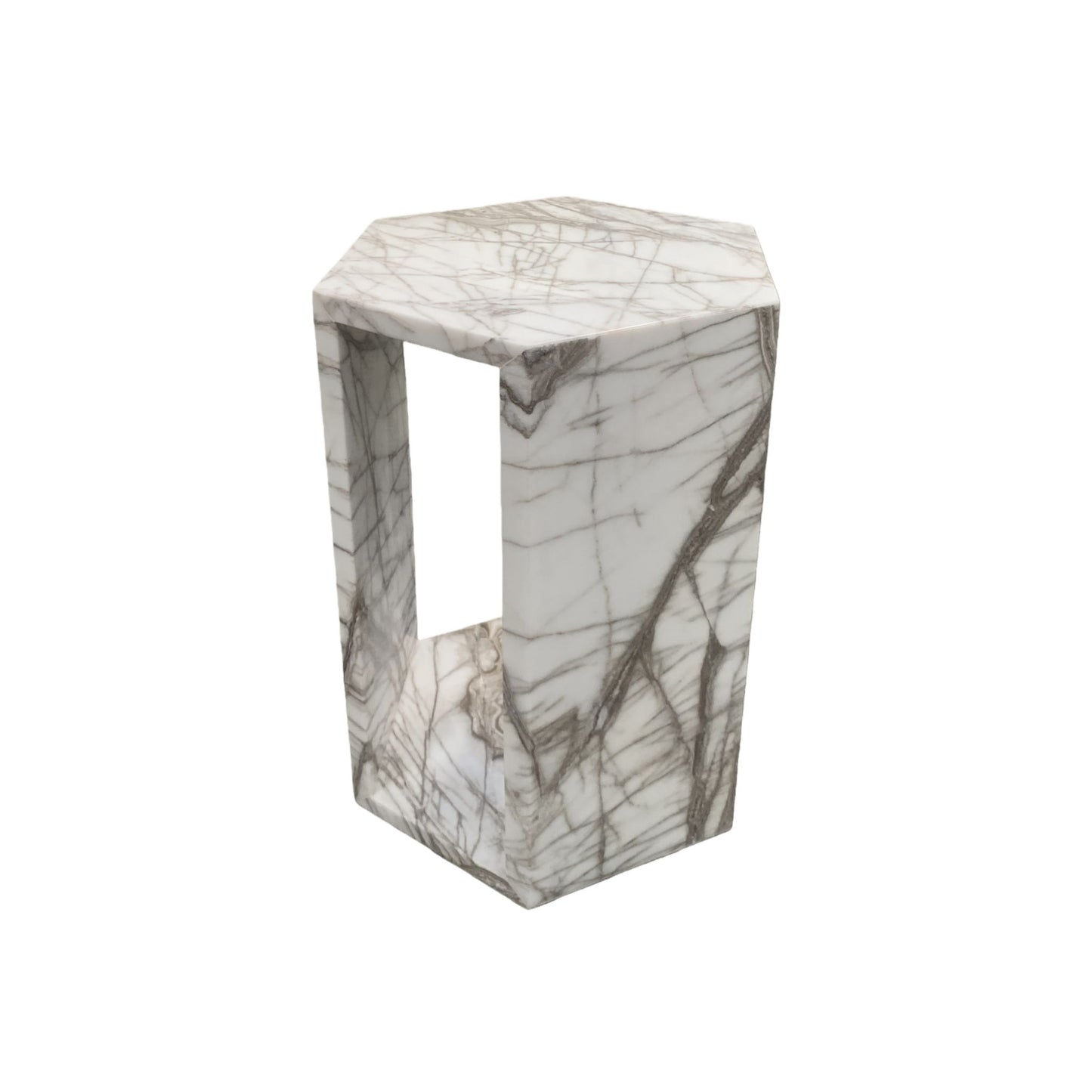 Modern Minimalist Hexagon Side Table