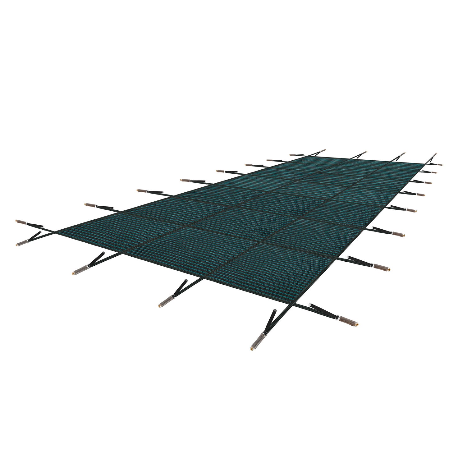 Swimming Pool Safety Cover For Underground Pools - Green