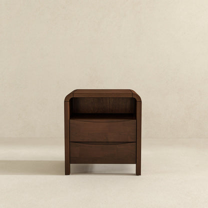 Lionel - Nightstand 2 Drawer - Brown