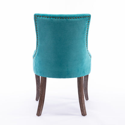 Ultra - Side Dining Chair, Nail Head (Set of 2)