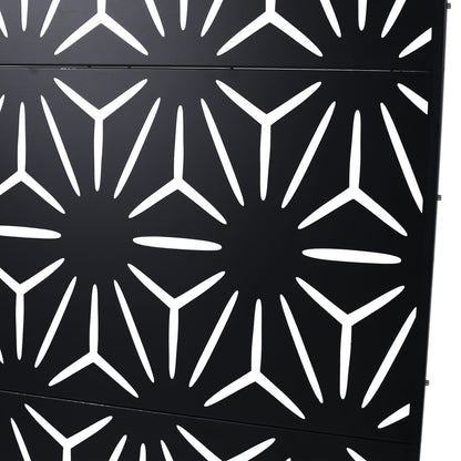 Outdoor & Indoor Metal Privacy Screen, Freestanding Decorative Panels