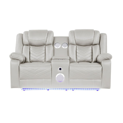 Challenger - LED Power Recliner Set