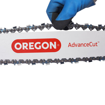 58Cc Gasoline Chainsaw 20" Bar For Wood Cutting With Oregon Chain And Bar - Orange