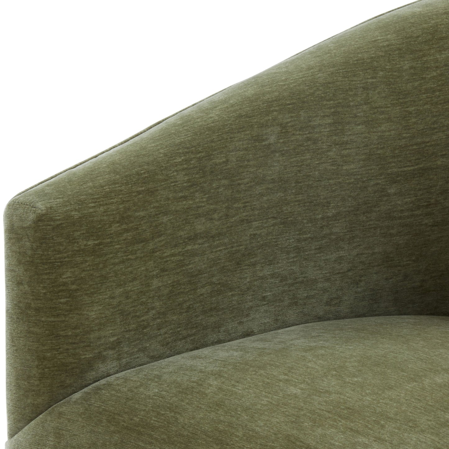 Elm - Skirted Swivel Chair