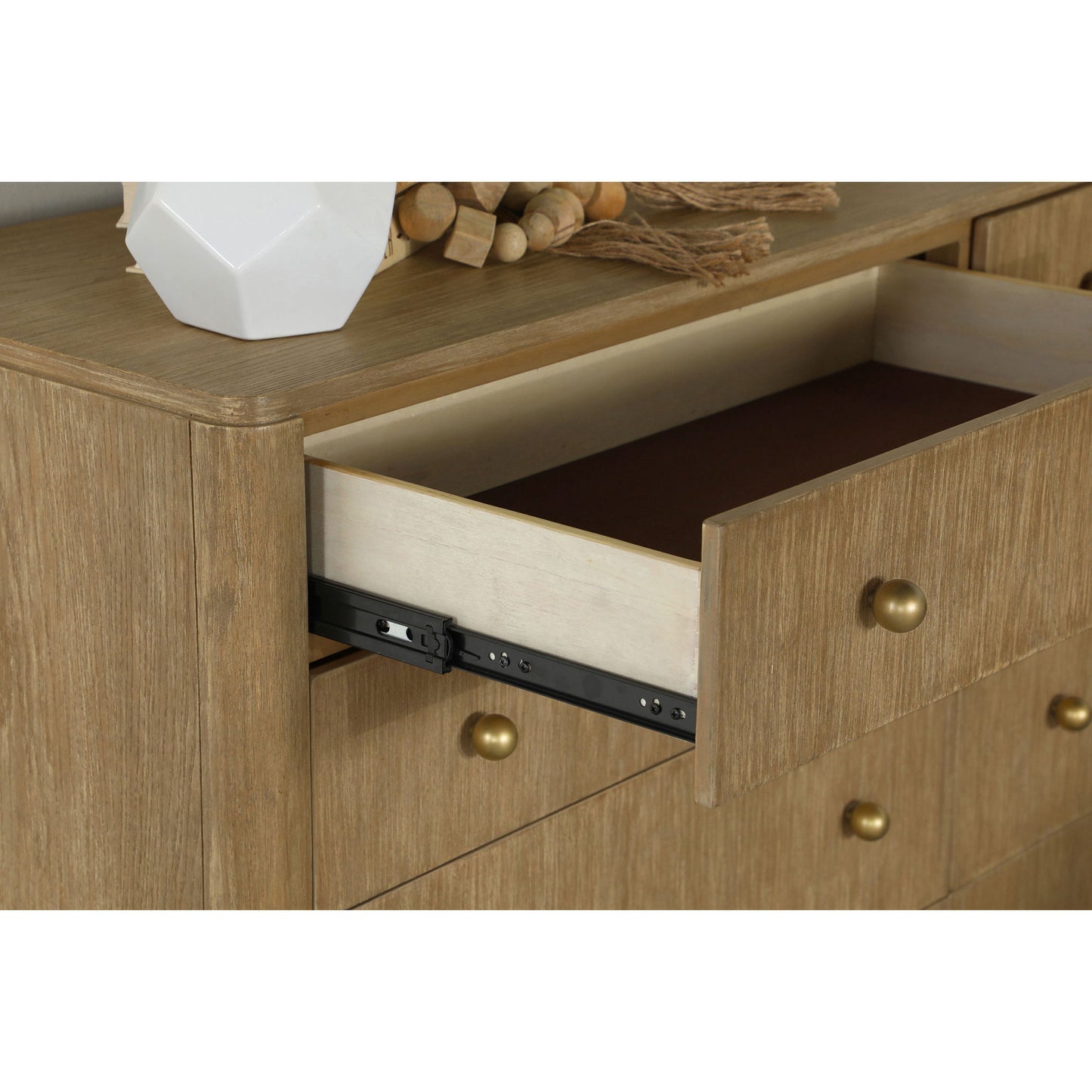 Stevie - Rectangular 8 Dresser - Sand