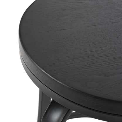 Modern Industrial Counter Stool Set With Swivel Function