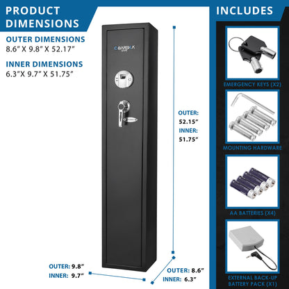 Biometric Rifle Safe