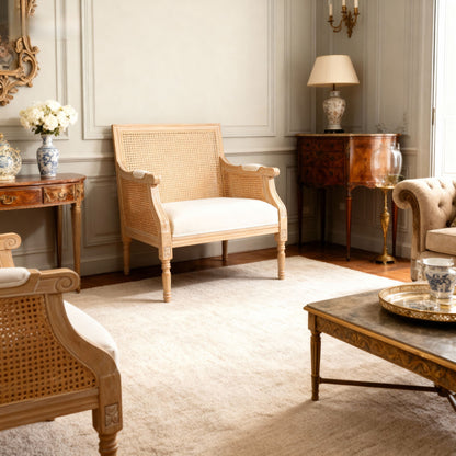 Accent Chair For Living Rooms - Beige