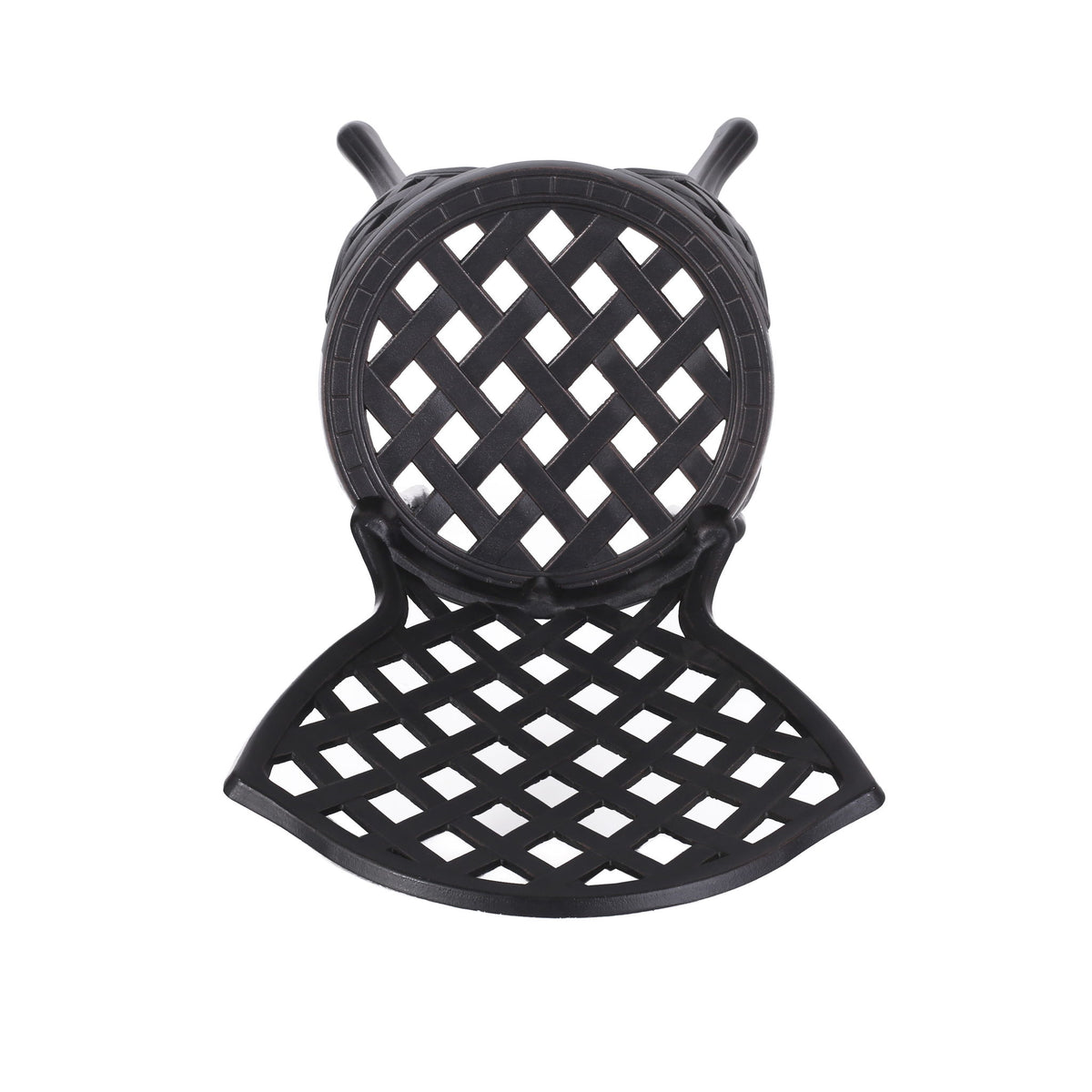 Bono Metal Bistro Set - Black