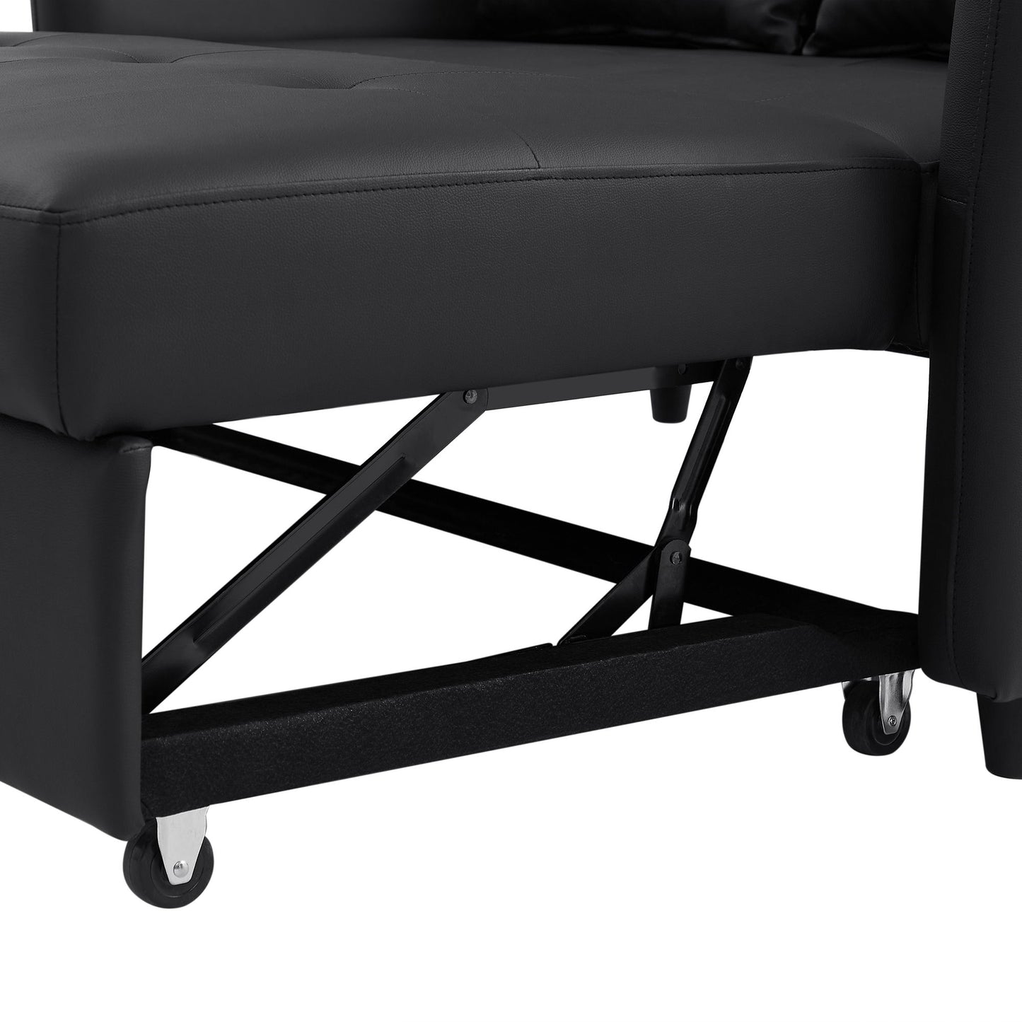 Convertible Sleeper Sofa Bed With 3 USB Ports