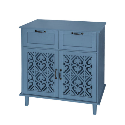 2 Door 2 Drawer Elegant Cabinet