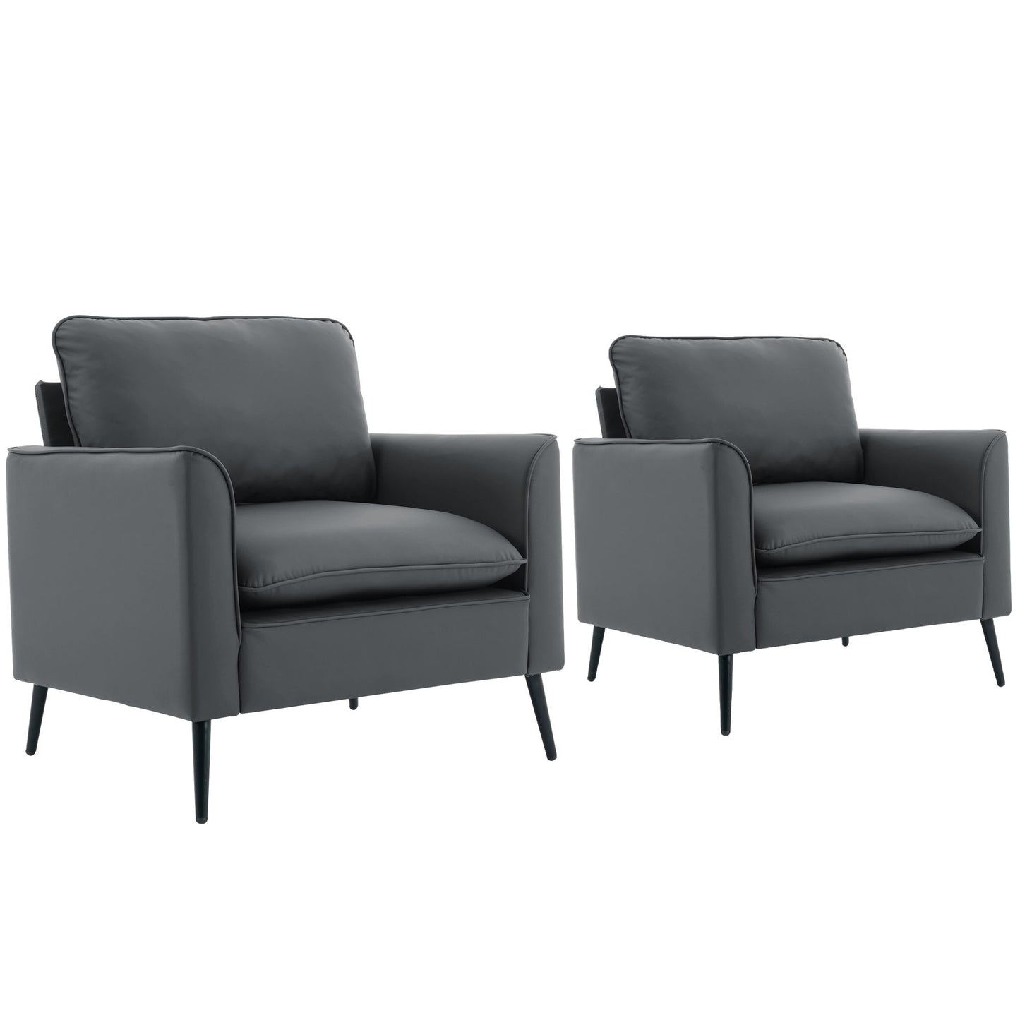 Nordic Retro Light Luxury Upholstered Sofa Chair