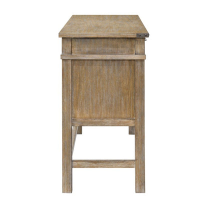 Belfast - Occasional Table With 2 Drawers - Reclaimed Natural