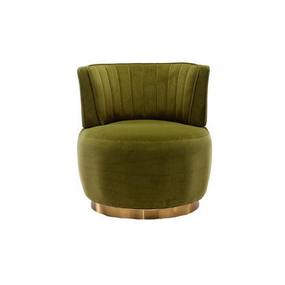 360 Degree Swivel Cuddle Barrel Accent Sofa Chair