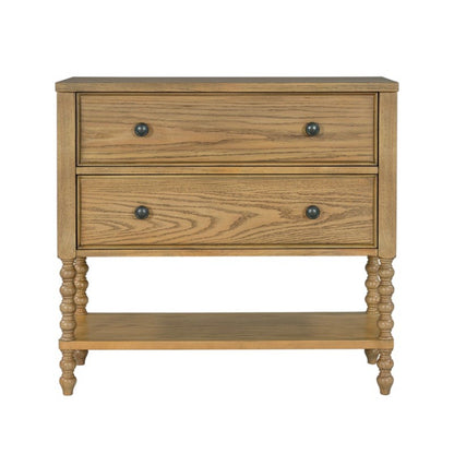 2 Drawer Accent Chest - Natural