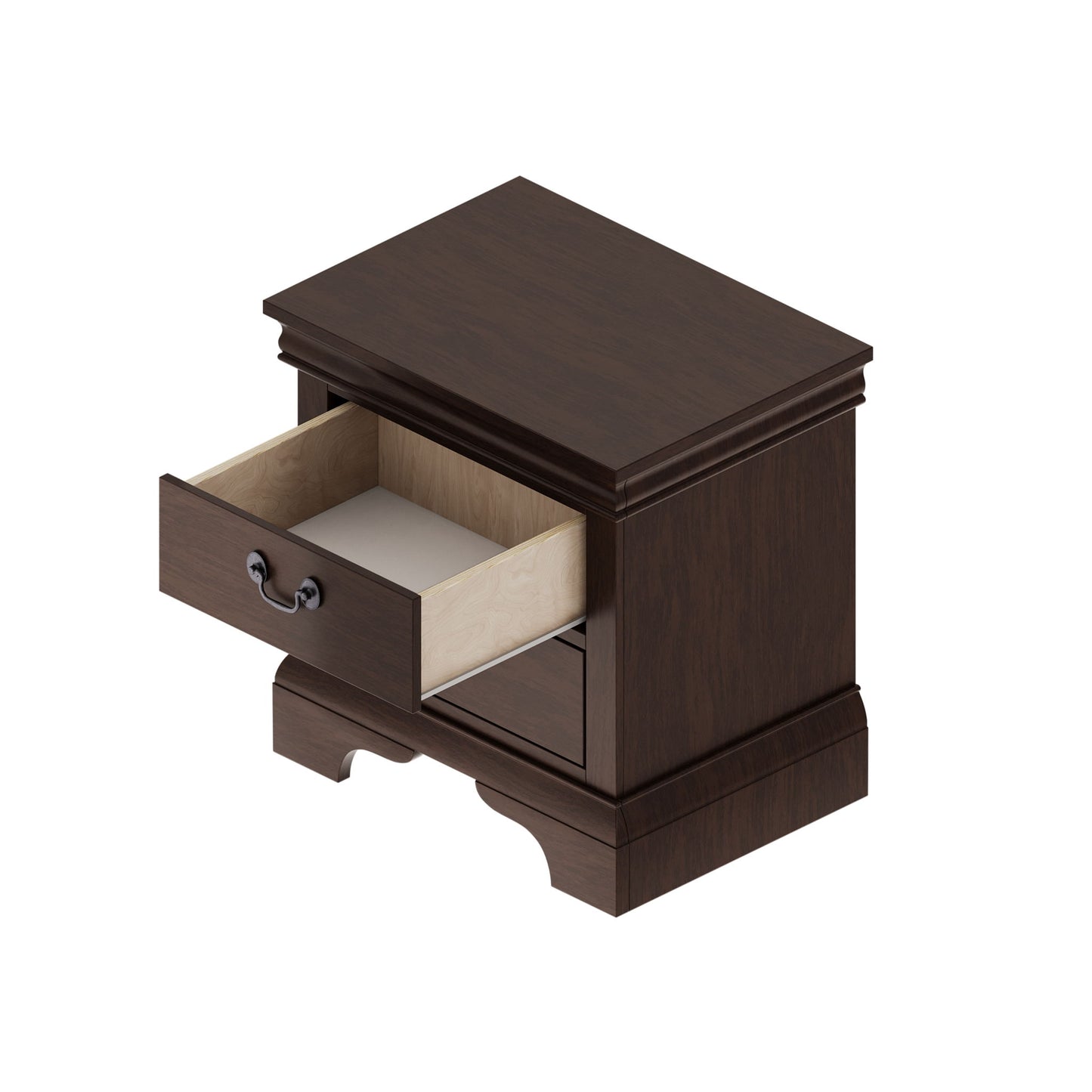 Nightstand With 2 Drawers