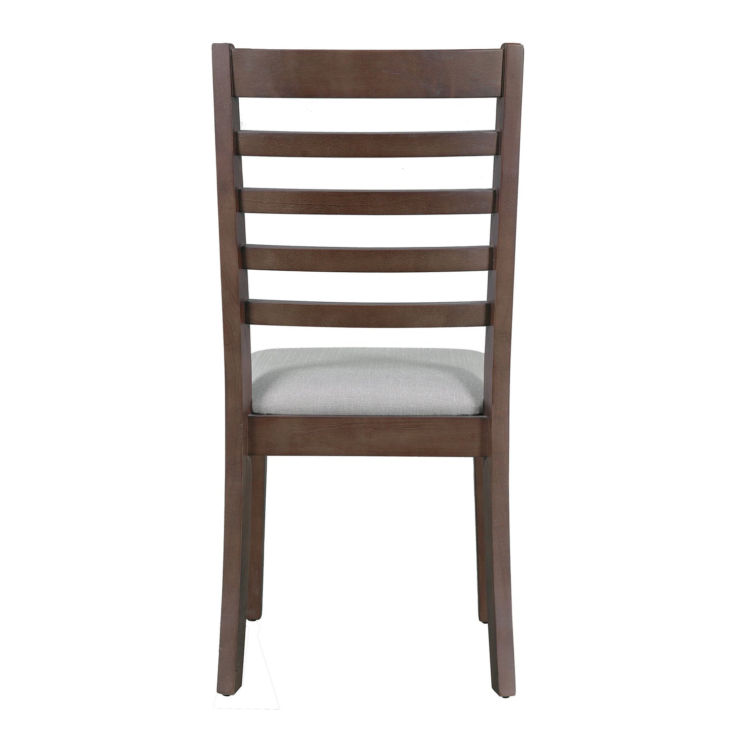 Upholstered Armless Chairs With High Ladder Back