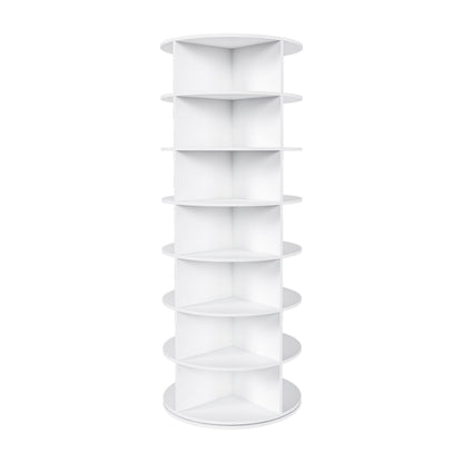 Rotating Shoe Rack Tower