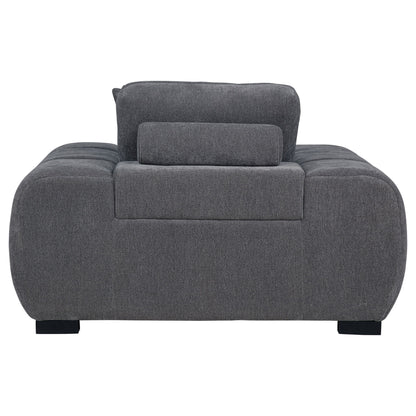 Plather - Track Arm Accent Chair