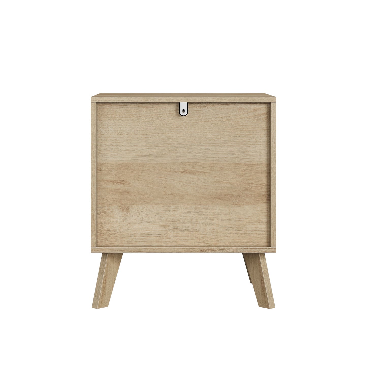 Medieval Double Drawer Bedside Table