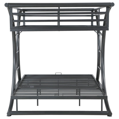Weston - Bunk Bed Full Over Full - Gunmetal