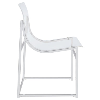Hartsell - Dining Side Chair (Set of 2) - Chrome