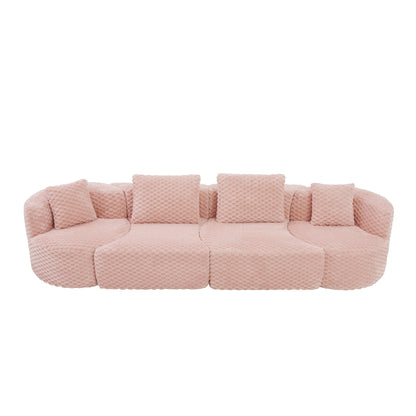 Modular Sectional Sofa With Free Combination Design