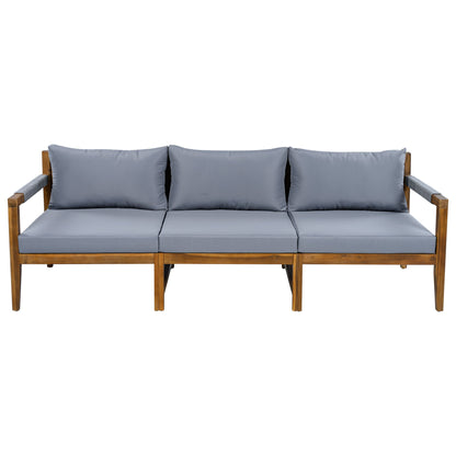 3 Piece Outdoor Sectional Sofa Set