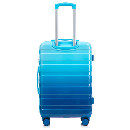 Luggage Set 20" /24" /28" With Combination Lock And Silent Wheels
